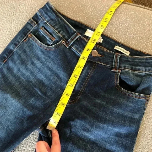 Joan Vass Pure High Rise Skinny Jeans - Picture 10 of 11